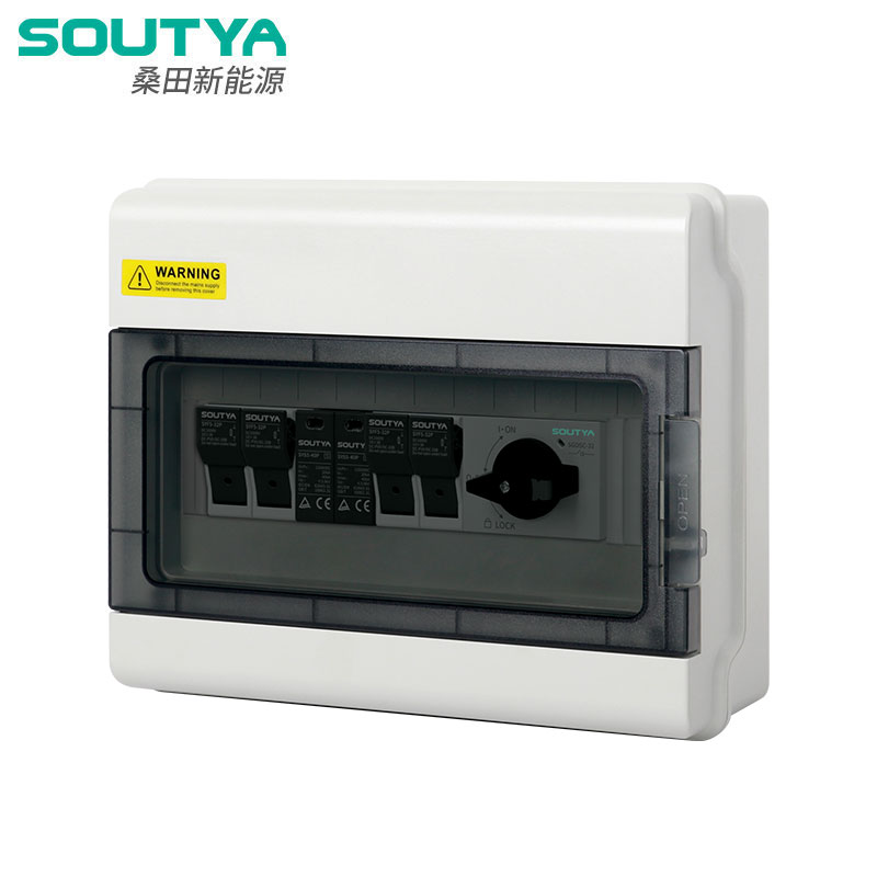 1000V DC Combiner Box 2 In 1 Out Typ izolátoru